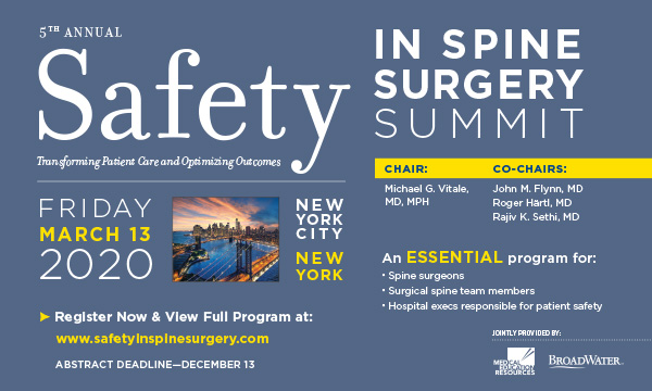 S3P Spine Safety Summit