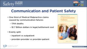 Communication and Patient Safety
