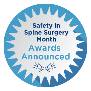 Safety in Spine Surgery Month Awards