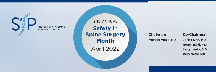 S3P Spine Safety Month 2022