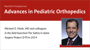 S3P: Promotes Safety in Pediatric Orthopedics