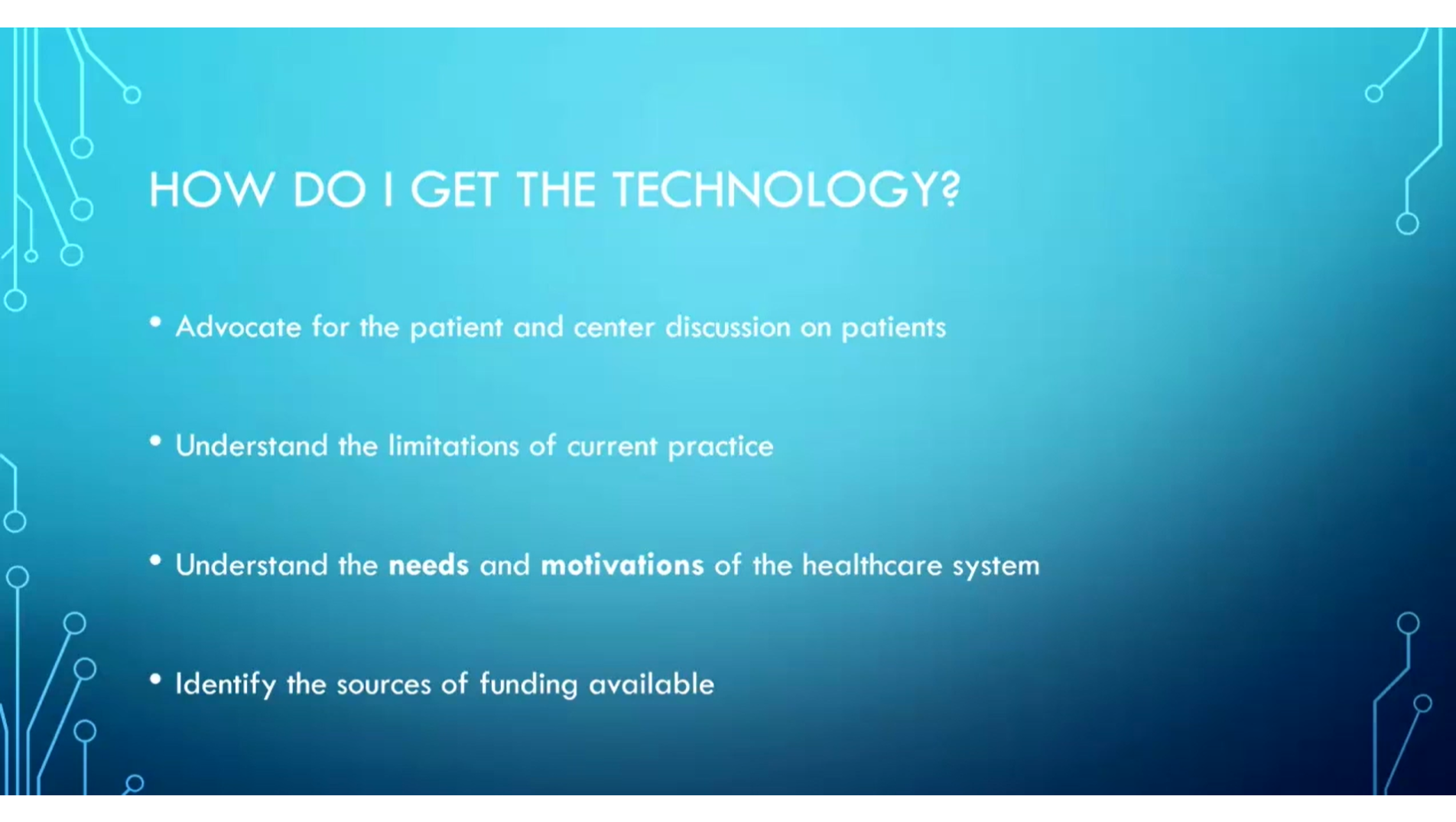 Patient Specific Approaches in Settings with Limited Healthcare Dollars